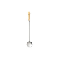 Spatule inox manche bois | El Caldero