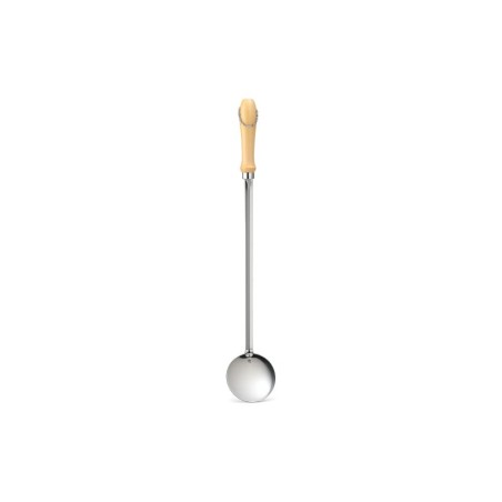 Spatule inox manche bois | El Caldero
