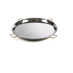 Poêle à paella acier poli 42cm (10 pers.) | El Caldero