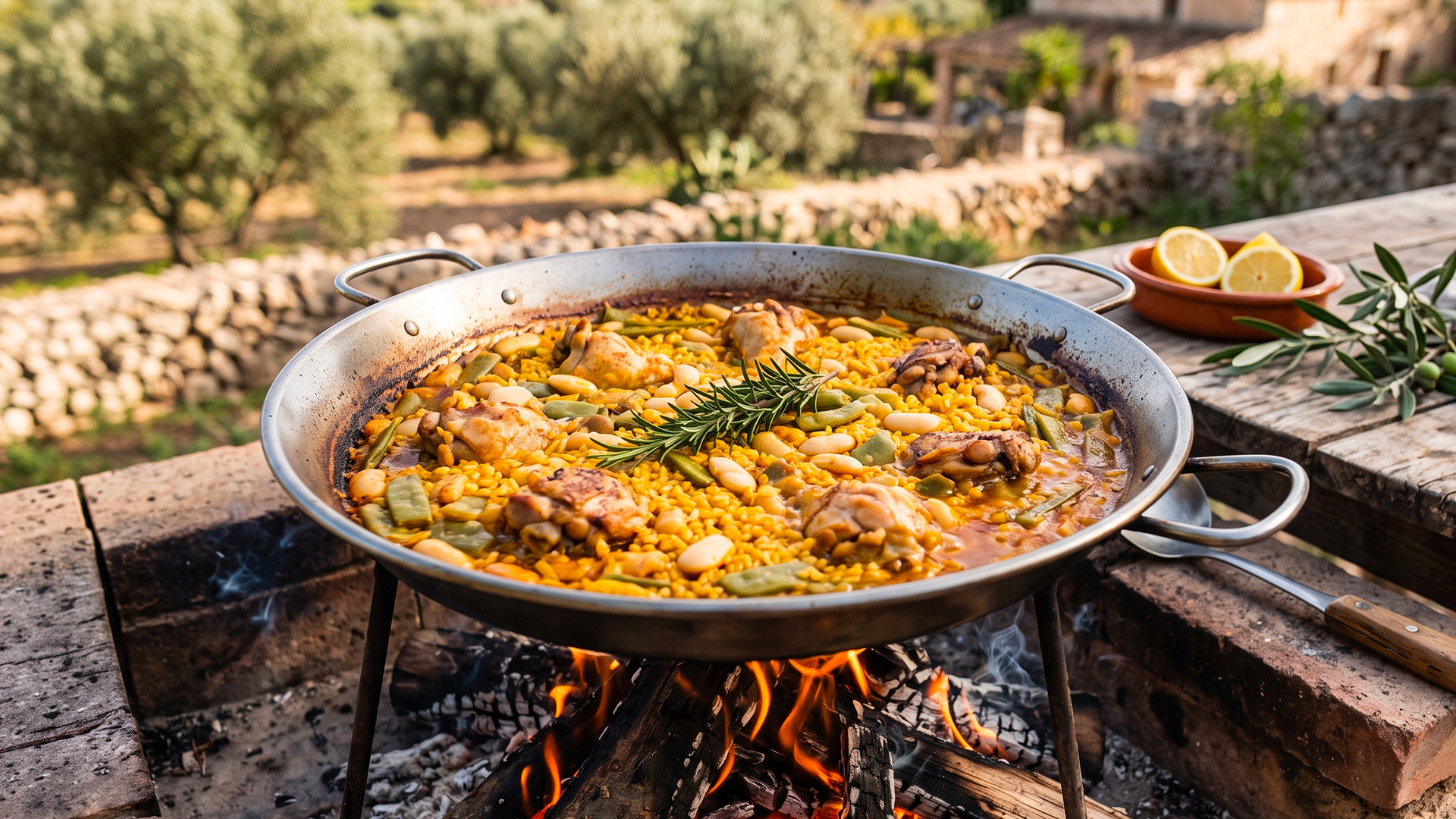Paella valenciana