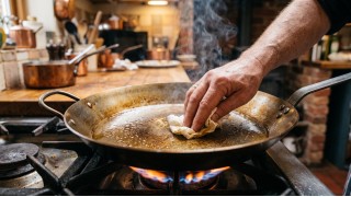 Culotter une poêle à paella en acier : le guide première utilisation